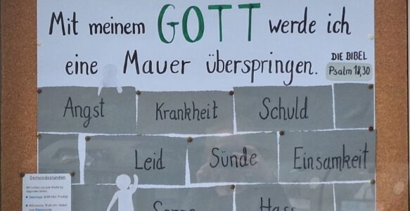 Die Mauer überspringen