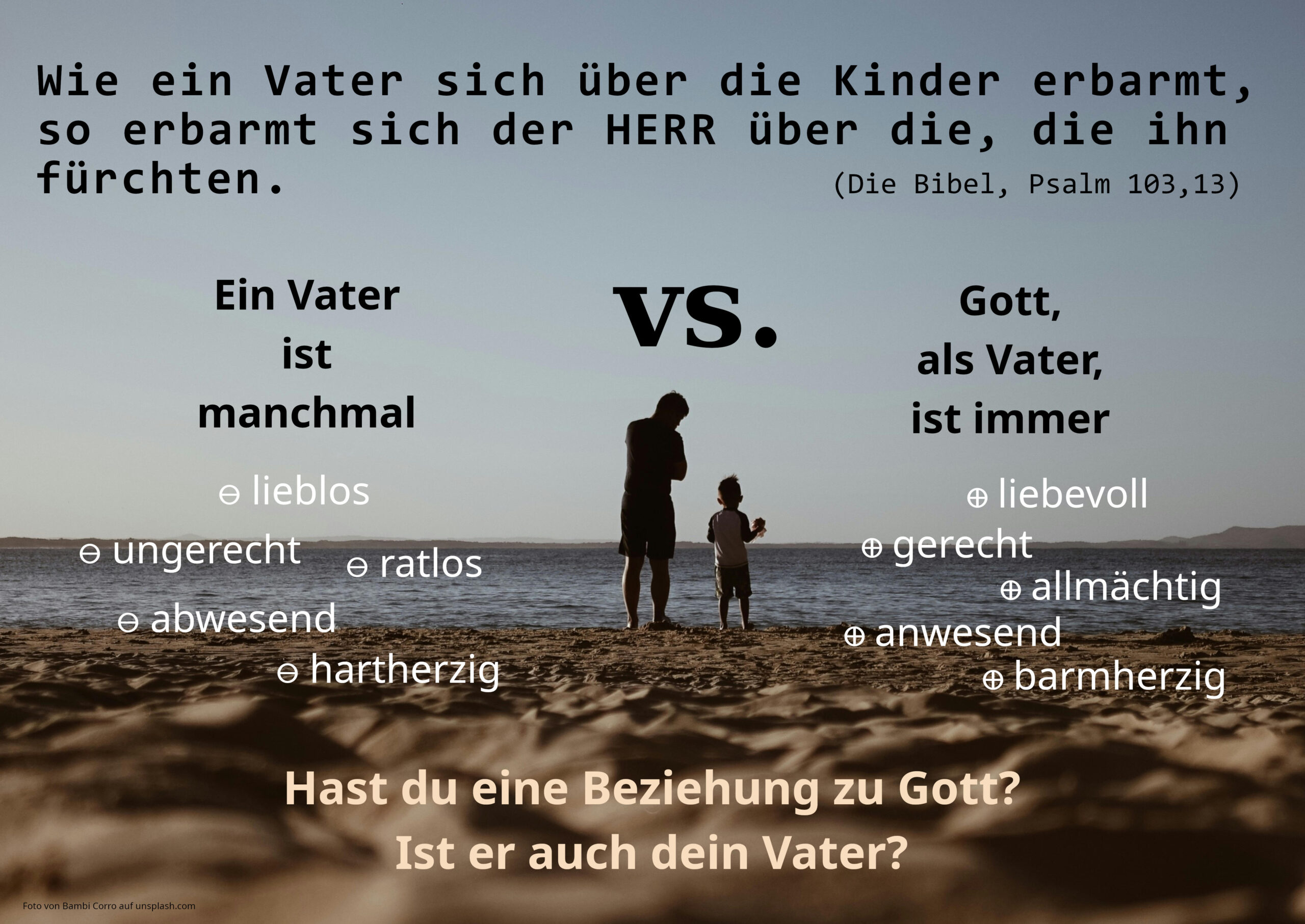 Ist Gott dein Vater?